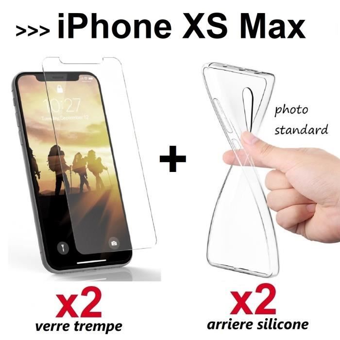 coque etui gel silicone iphone xs max