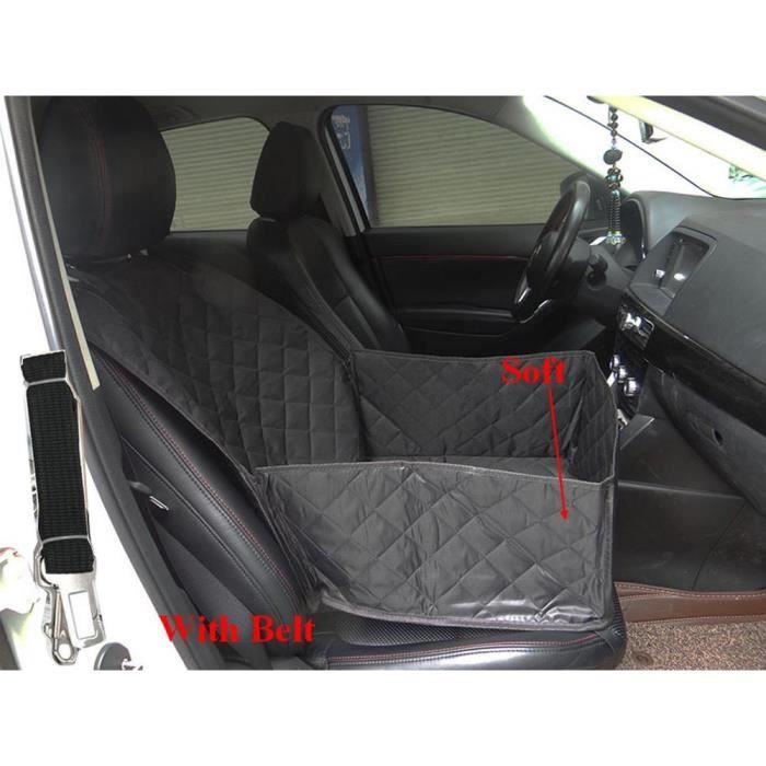 Housse de siège de voiture pour animaux de compagnie 2 en 1, protection rehaussante imperméable pour Soft Only One Size