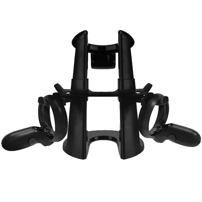Jeux vidéo,Support de Vr, support d'affichage de casque et Station pour Oculus Rift S Oculus Quest contrôleurs de - Type Black #C