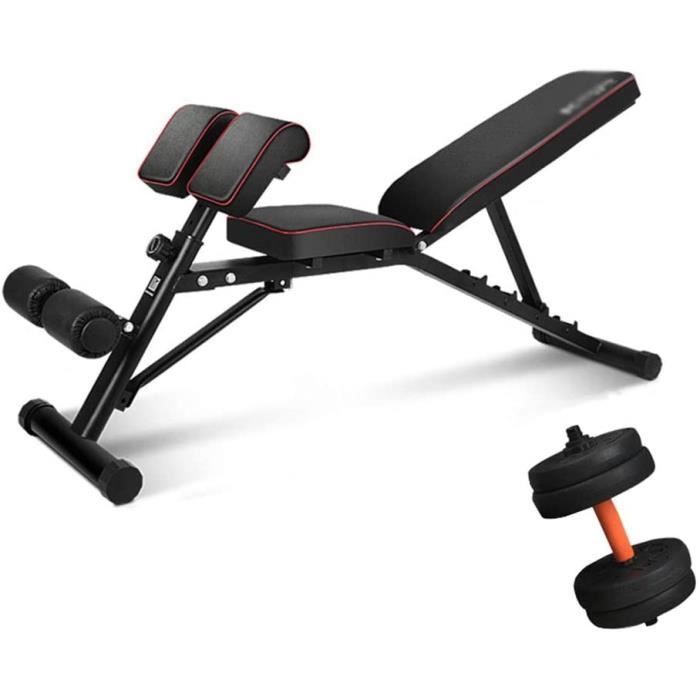 BANC DE MUSCULATION Bancs de musculation Banc de Musculation Haltegravere Professionnel Multifonctionnel Conseil Situp Banc Pres703