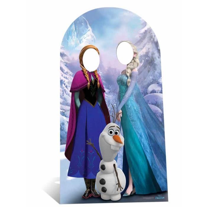 Figurine Passe-tête Reine des Neiges Adulte