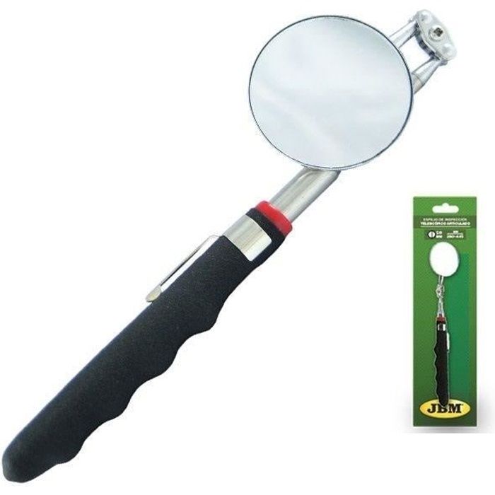 JBM Miroir d'inspection téléscopique articulé - Diamètre 50 mm