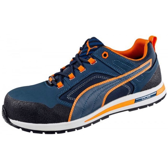 Baskets de sécurité basses Puma Crossfit S3 HRO SRC - Marine - 46