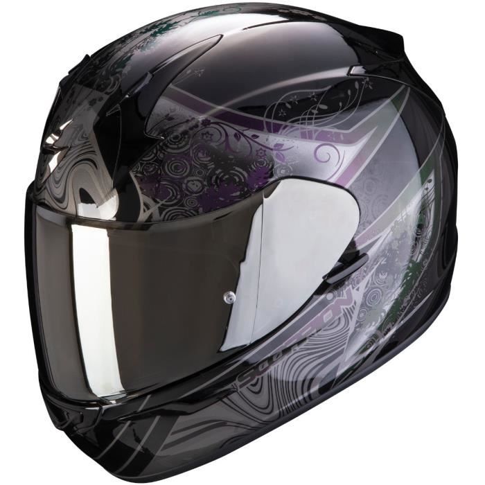 SCORPION EXO 390 CLARA NOIR ARGENT