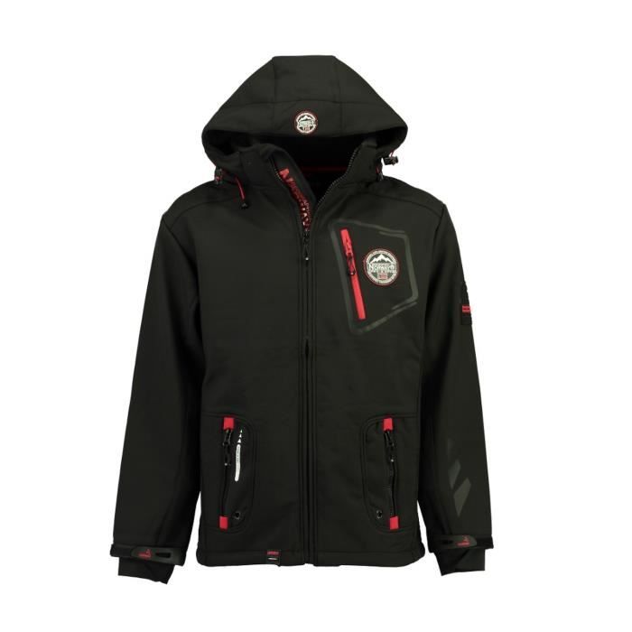 Softshell Homme Geographical Norway Tacebook Noir