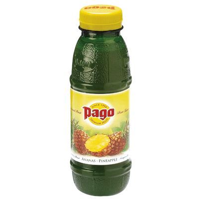 Jus de fruit ananas 50cl Pago - pack de 12