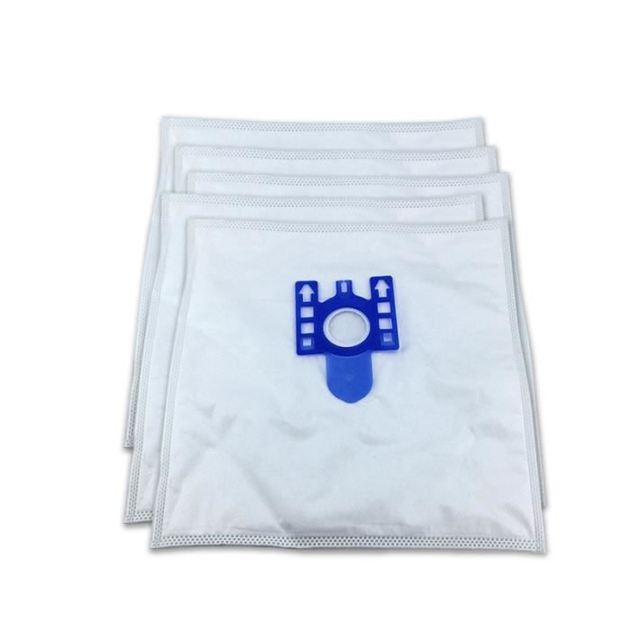5Pcs de Remplacement pour Sacs à PoussièRe pour Aspirateur Adapté pour MIELE SéRie GN S400I-S456I S600-S658 S800-S858 & S5000-S5999