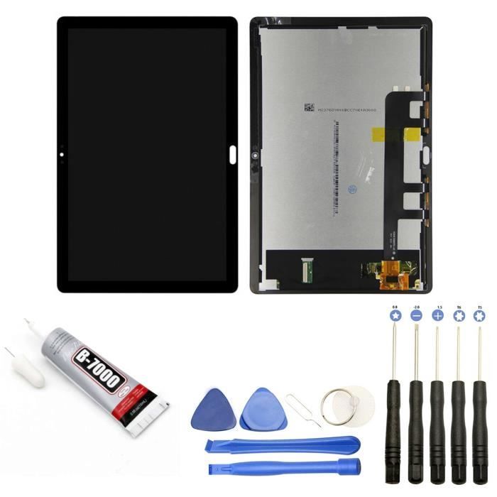 Vitre tactile + Ecran LCD compatible avec HUAWEI M5 Lite BAH2-W19 -BAH2-L09 BAH2-W09 10.1- Or + Kit outils + Colle
