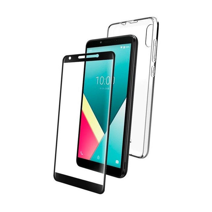WIKO PACK COQUE FLEXIBLE + VERRE TREMPE: WIKO Y61