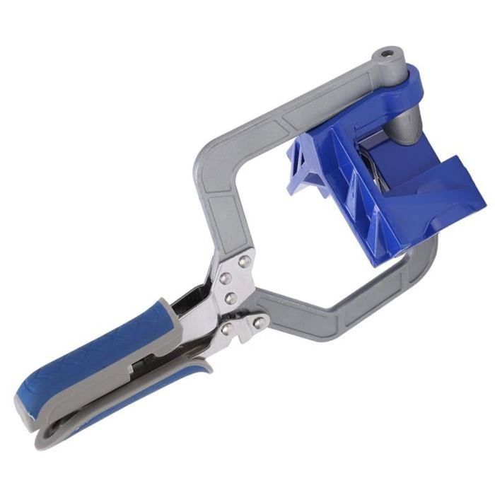 Pince à Angle Droit, Serre Joint Angle 90° Pince de Soudage d'angle avec Mâchoire Pivotante Réglable pour Travail du Bois et Soudage à Angle Droit
