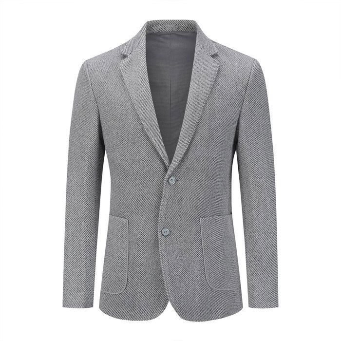 Blazer Homme Hugo Boss Menvin3 Gris à Carreaux - Laine - Taille 46R IT 56R Neuf Avec étiquettes