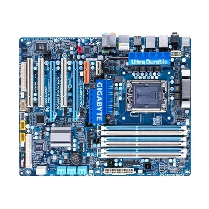 Carte mère GIGABYTE GA-EX58-UD4 Intel X58 Socket LGA1366 4xDDR3 SDRAM 24GB ATX - Gigabyte