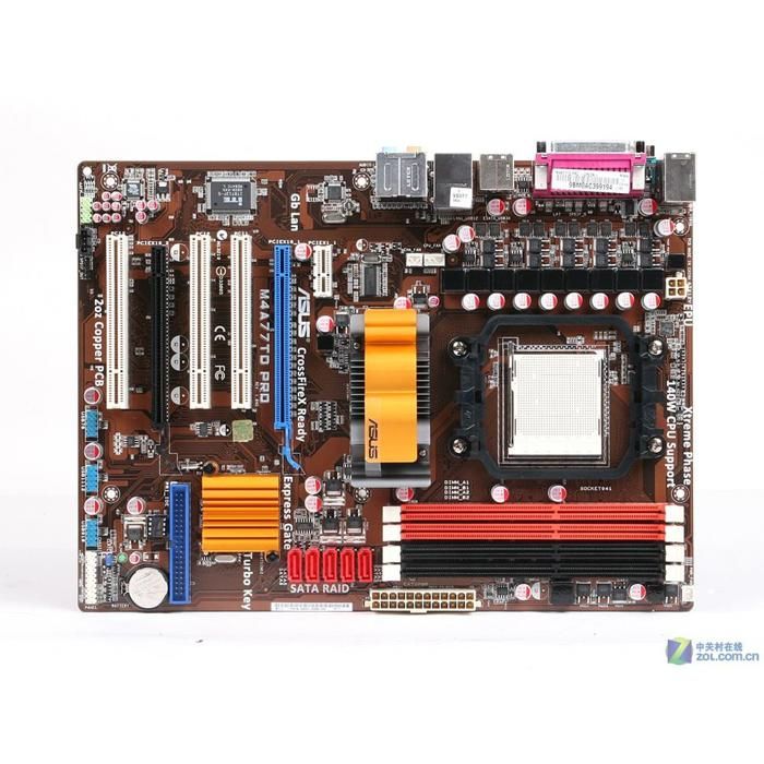 Carte mère ASUS M4A77TD PRO AMD 770 Socket AM3 4xDDR3 16GB ATX - Asus