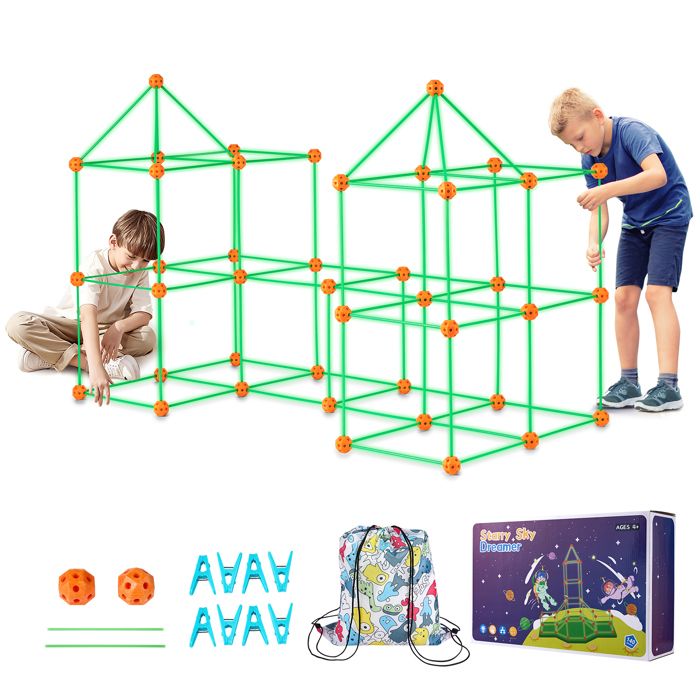 VEVOR – Circuit à Billes 153 Pièces Avec Ascenseur Motorisé, 30 Billes, STEM, Construction Labyrinthe, Dès 3 Ans