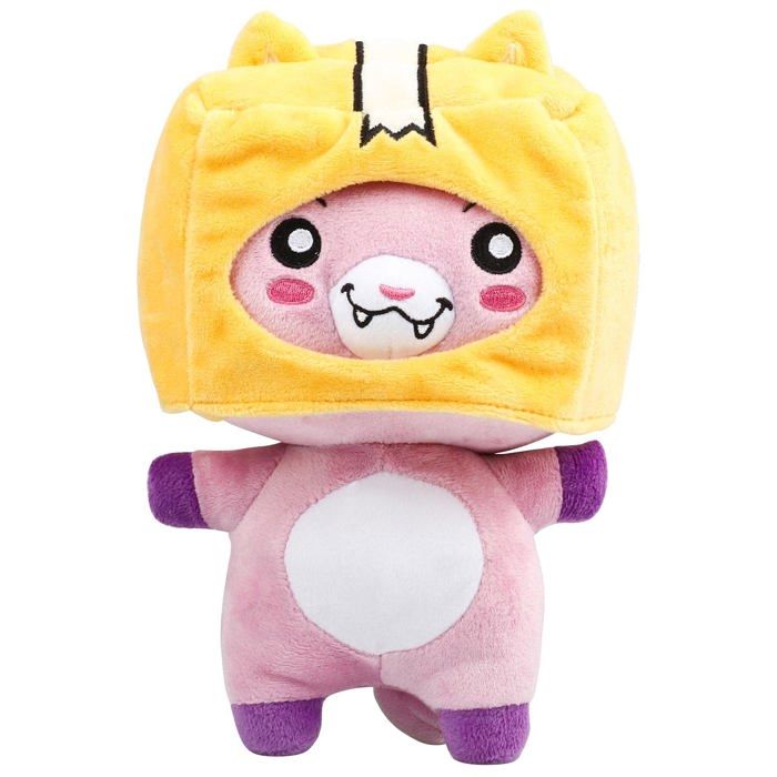 Maman en peluche en forme de chat de 50 cm avec 3 bébés chatons, 4 oreillers en peluche pour enfants filles et garçons (famille de chats blancs
