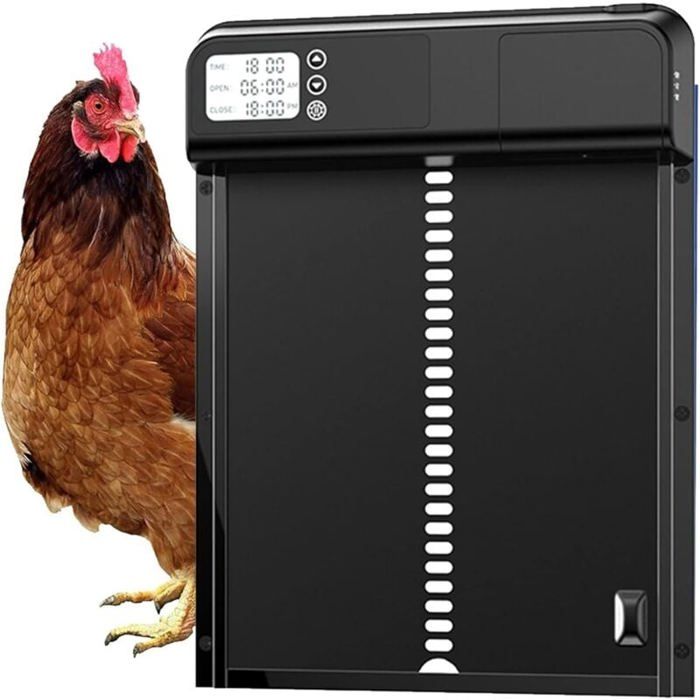 Porte Automatique - YYV - SHE-2310 - IPX3 Étanche - Capteur Lumière - Alimentée par Piles