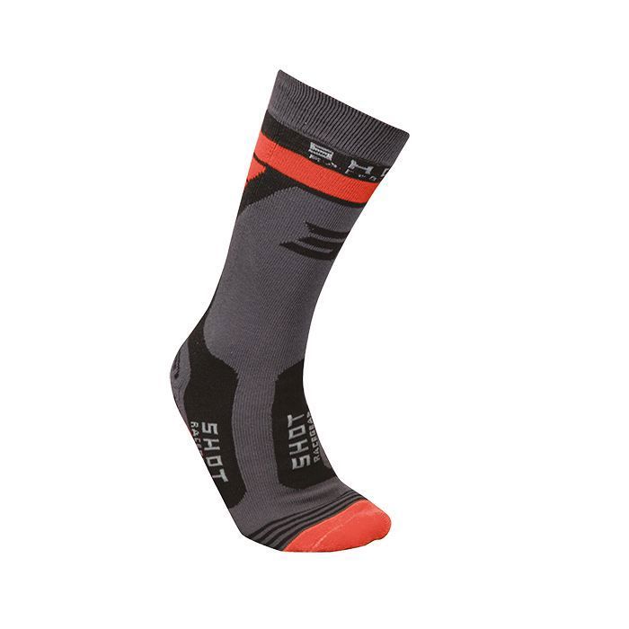 Chaussettes moto cross SHOT RACE GEAR Race Neon Orange Chaussettes moto cross SHOT RACE GEAR Race Neon Orange