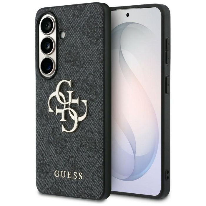 Guess Coque 4G Metal Logo Backcover pour Samsung Galaxy S26 Plus Noir - vue 4