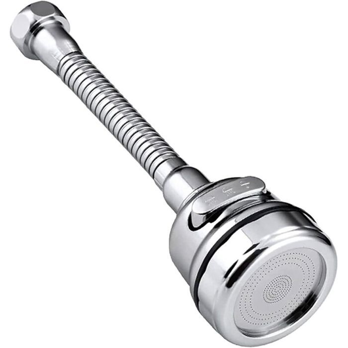 Rallonge Robinet Cuisine Brise jet Robinet Cuisine 360°Pivotant Economie deau Robinet de Cuisine avec 4 accessoires pour les Rallonge Robinet Cuisine Brise jet Robinet Cuisine 360°Pivotant Economie deau Robinet de Cuisine avec 4 accessoires pour les