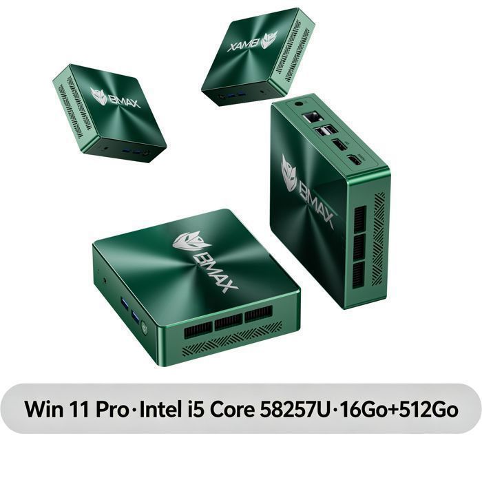 Mini PC BMAX MaxMini B6 Turbo Intel Core i5 RAM SSD