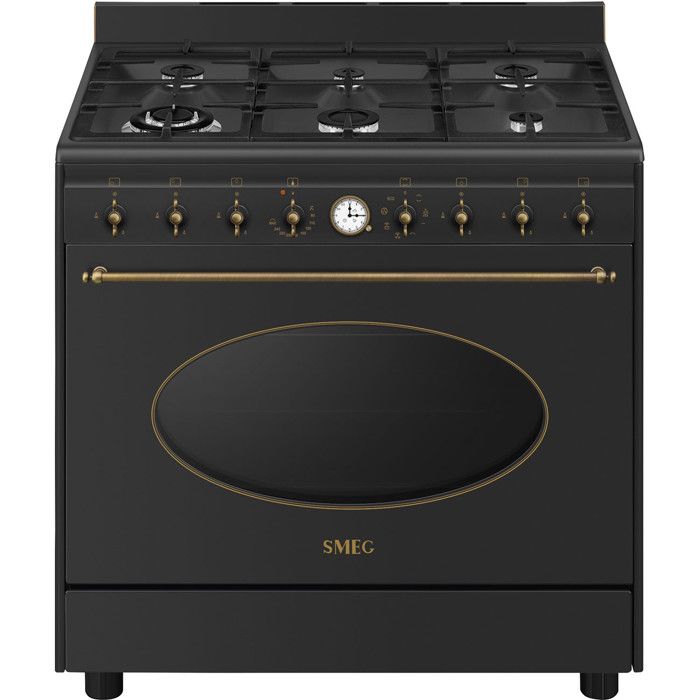 Cuisinière Smeg CO90GMAN2 – 115 L, 6 Brûleurs Gaz, Multifonction, Nettoyage Vapor Clean - vue 3