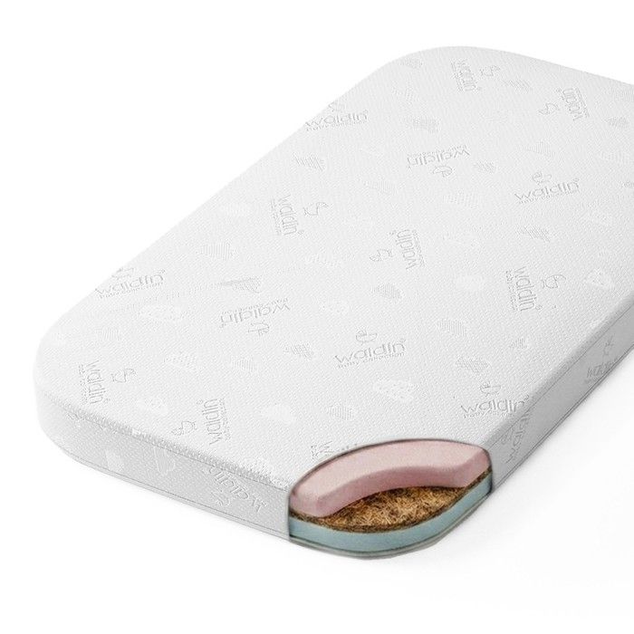 Grand matelas en fibre de coco pour lit bébé Waldin 7 en 1 Grand matelas en fibre de coco pour lit bébé Waldin 7 en 1