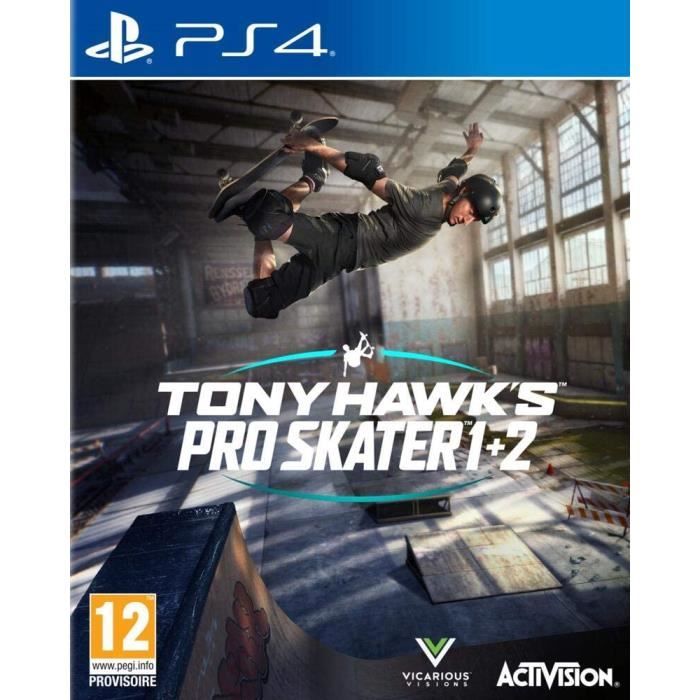 Tony Hawk's Pro Skater 1 + 2 PS4 + 1 Skull Sticker