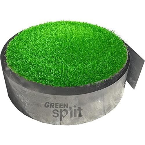 Bande De Bordure De Jardin En Métal Alu/zinc – 15 Cm X 15 M, Résistante Aux Intempéries, Pour Délimiter Pelouse Et Parterres