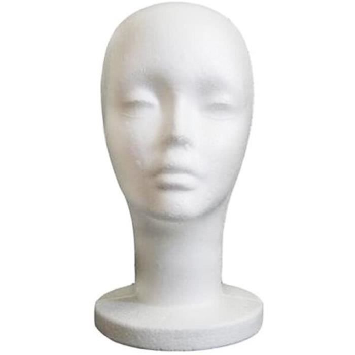 porte perruque polystyrene
