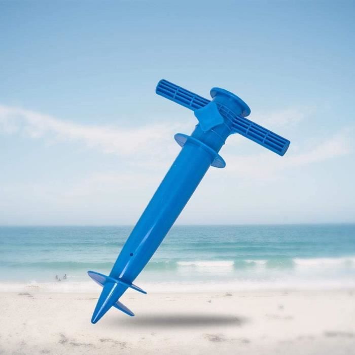 Auvent De Plage 304x300 Cm – SPF 40+, Poteaux Et Sacs De Sable, 8 Personnes, Vert Et Gris