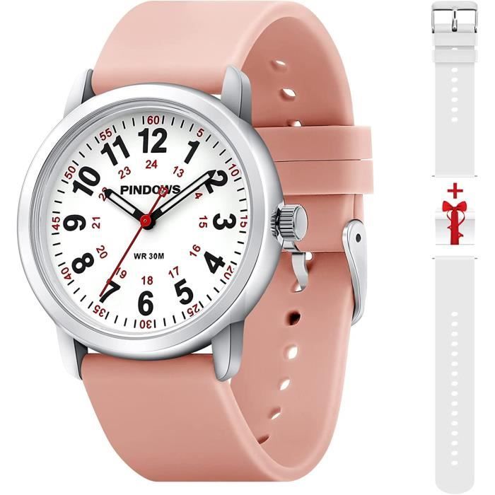 Montre De Poche Personnalisée Pour Infirmière/docteur - Avec Nom Gravé, Strass, Clip - Cadeau Femme, Mère, Copine