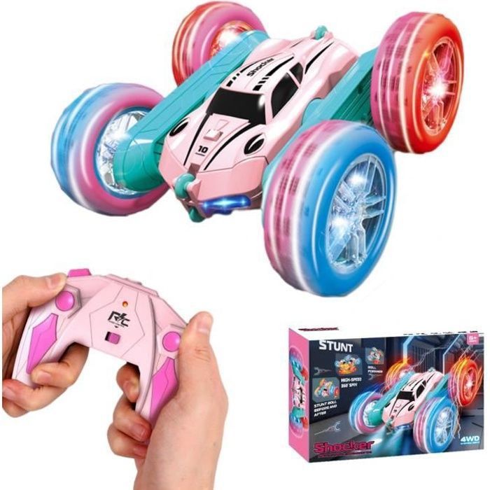 Gralal Voiture Télécommandée Fille Enfant, Cadeau Fille 3 4 5 6 7 8