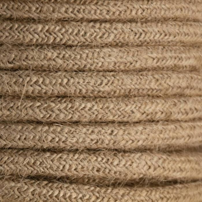 Cable Textile Dore Clair 1 20 M 3 Fils 0 75 Mm2 Pour Suspension Et Suspension Cable Dalimentation Avec Cable De Lampe Cables Electricite