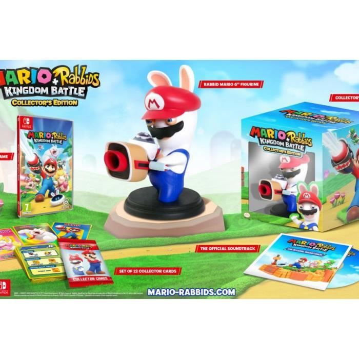 Mario Rabbids Kingdom Battle Collector Cdiscount Jeux Video