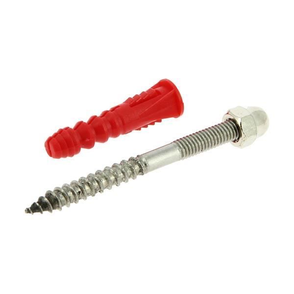 Vis m/étaux BHC-BTR inox A2 6 pans creux bomb/ée 3mmx16-100 pcs
