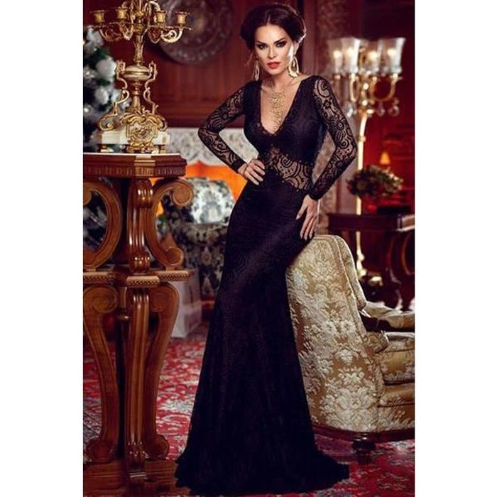 robe de soiree paillette