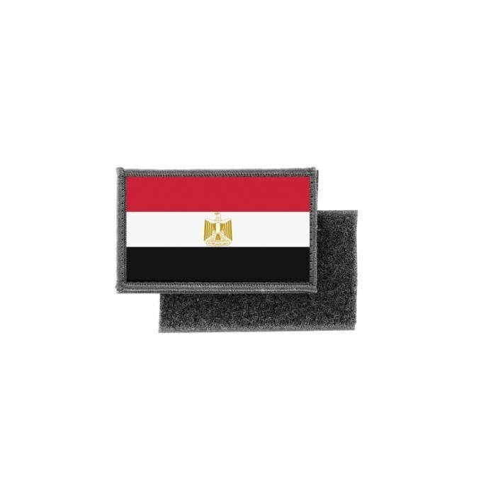 Patch ecusson imprime badge drapeau egypte egyptien 