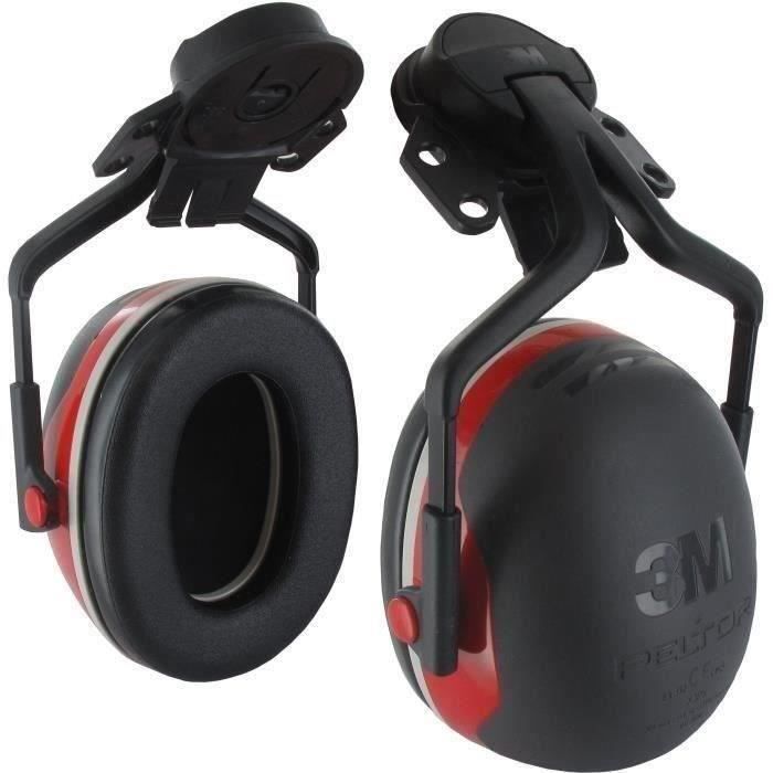 Paire de coquilles anti-bruit 3M™ Peltor™ modèle X3 avec fixation P5E, pour casques Peltor et 3M, 33