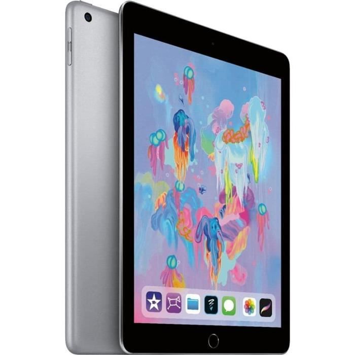 Apple iPad 9.7 (6e Génération) 32Go Wi-Fi - Gris Sidéral (Reconditionné)[259] - Apple