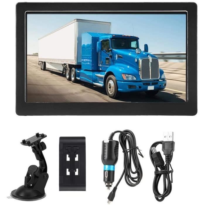 GPS AUTO Jingyig Navigation GPS de Voiture Navigation GPS Bluetooth et é cran Tactile AV-in 7 Pouces pour Voiture Camion Bu489