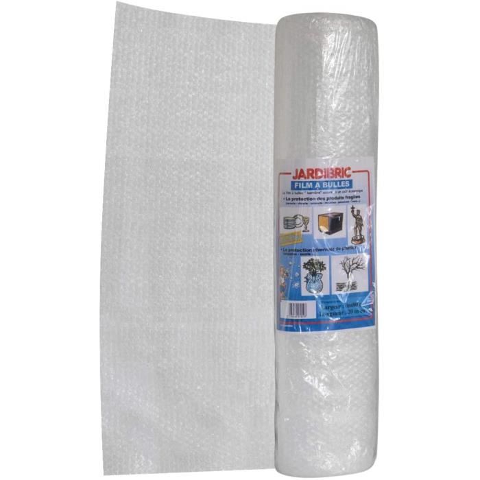Film à Bulles 50 Cm X 10 M – Protection Pour Objets Fragiles, Idéal Déménagement, Fabriqué En France