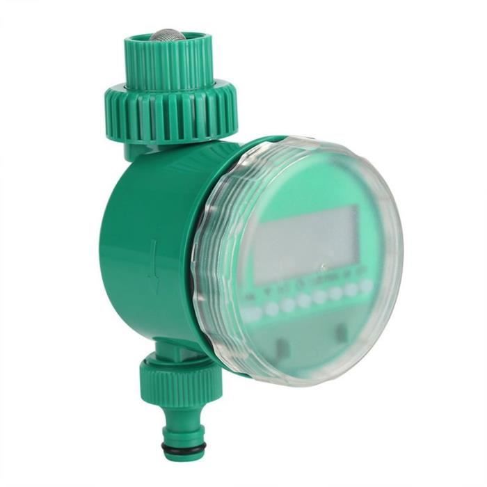 Programmateur D'arrosage électronique Green Blue GB390 - IP55 - Durée 1 à 300 Min, Fréquence 1h à 7 Jours