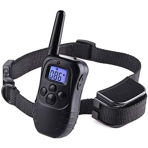 Collier de Dressage pour Chien, Collier Électrique avec Telecommande de ...