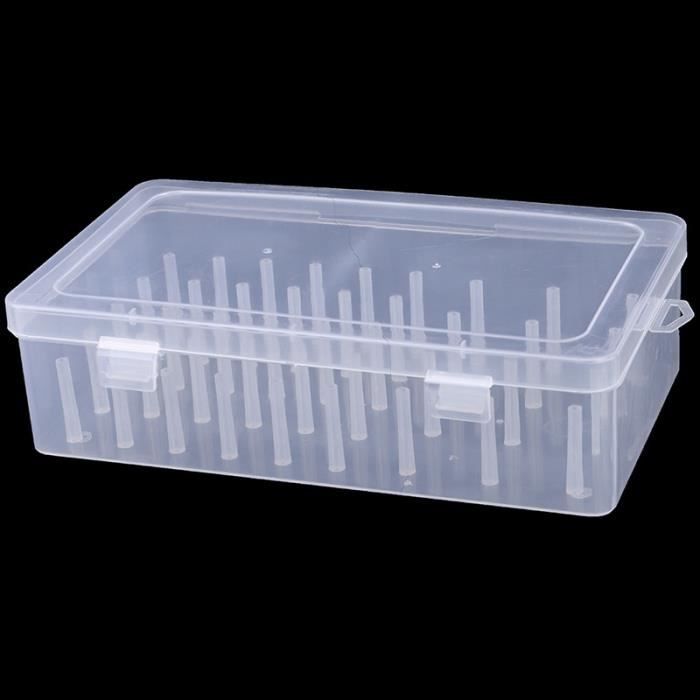 Boîte Organisateur Perles 50 Conteneurs Amovibles Transparents Avec Couvercle - Rangement Bijoux, Nail Art, Cristaux & Petits Objets