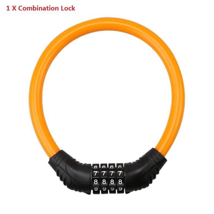 Antivélo Câble Bell 6 Pieds (1,8m) Avec Serrure à Clé - Niveau De Sécurité 3, Résistant