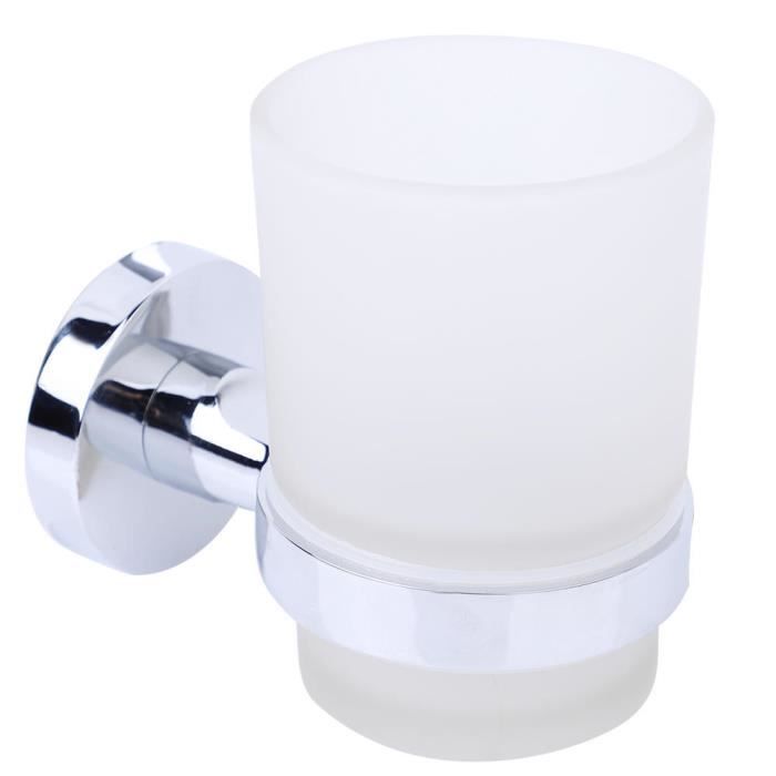 Atyhao ensembles d'accessoires de salle de bain Porte-gobelet brosse à dents moderne Accessoires de salle de bains Produits muraux