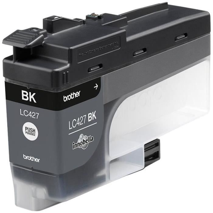 Cartouche dencre LC427BK – BROTHER – Noir – 3000 pages – Pour Brother MFC-J6955DW MFC-J6957DW MFC-J5955DW et HL-J6010DW