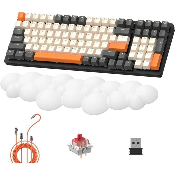 Clavier Razer X Pokémon Gengar - Mécanique Sans Fil - Avec Repose-poignet - édition Spéciale