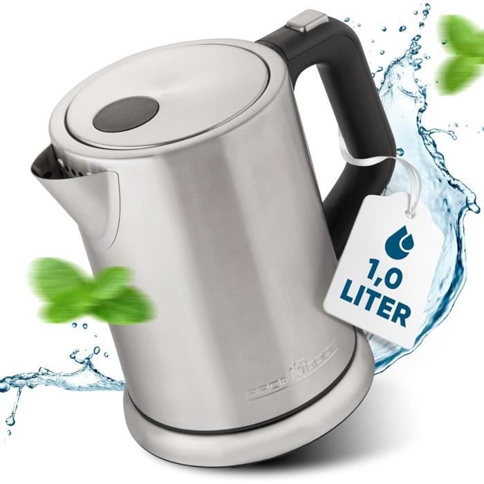 Bouilloire à Sifflement Prima 3,5L – Inox Rouge, Pour Plaques électriques (UK)
