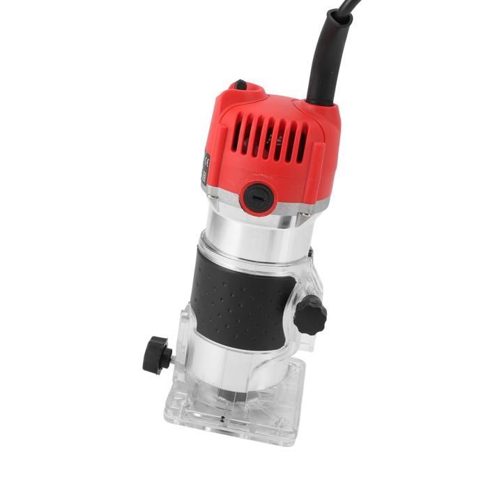Défonceuse à Bois Sans Fil 30 000 Tr/min - Kit Avec 16 Fraises, Batterie 21V 4Ah, 6 Vitesses, Pour Bricolage - 12
